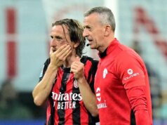 Luka Modric della Croazia (frattura facciale) punta a rientrare in forma per la Coppa del Mondo