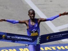 La coppia keniana si ripete alla maratona di Boston; John Korir batte il report della corsa