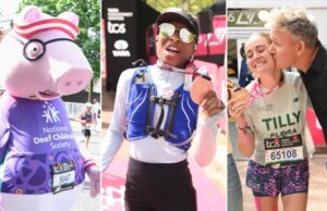 Come se la sono cavata le celebrità alla maratona di Londra: da Cynthia Erivo a Daddy Pig