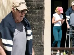 La leggenda di Baywatch David Hasselhoff, 73 anni, usa il deambulatore in una rara gita con la moglie, 45 anni