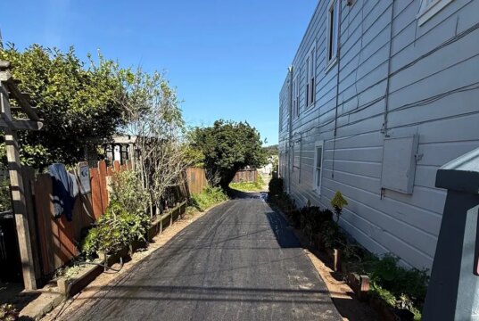 La tua arte può andare in questo vicolo di San Francisco