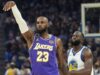 LeBron James ha 26 punti e 11 help per guidare i Lakers oltre i Warriors mentre Stephen Curry è seduto