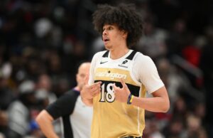 Kyshawn George dei Wizards fuori stagione per infortunio al gomito