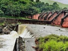 Il livello dell’acqua nella diga di Mullaperiyar è pari a 110,15 piedi