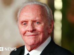 Sir Anthony Hopkins trasforma la città nella “scena di Hollywood” per un nuovo movie