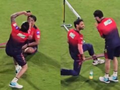 Virat Kohli esce famoso "Danza Naagin" Celebrazione; Lascia il compagno di squadra RCB, i tifosi si dividono