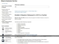 I vecchi modelli Kindle di Amazon perderanno il supporto, compreso l’accesso al Kindle Retailer, a partire dal 20 maggio