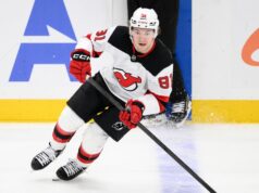 L’attaccante dei Devils Arseny Gritsyuk è fuori stagione