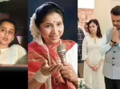 Portate a casa le spoglie mortali di Asha Bhosle: le celebrità arrivano per rendergli omaggio