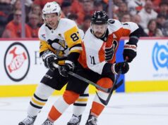 Crosby, l’allenatore dei Penguins critica gli arbitri per la chiamata abbellita in sconfitta contro i Flyers