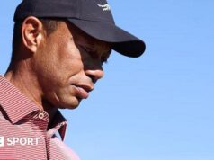 Woods si allontanerà e cercherà treatment dopo l’incidente