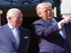 Trump saluta i britannici come “amici” durante la visita di Re Carlo