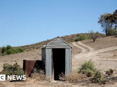 Donna intrappolata nella cacca per tre ore dopo che la toilette dell’outback è crollata