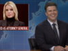 L’aggiornamento del high-quality settimana SNL segue sia Pam Bondi che Kristi Noem