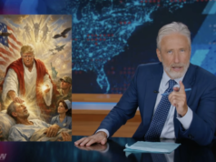 Jon Stewart interviene sui put up arrabbiati di Trump su Reality Social che attaccano il Papa