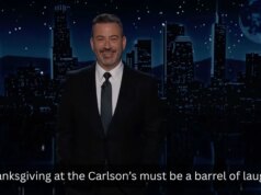Jimmy Kimmel risponde a Tucker Carlson che si scusa per aver sostenuto Trump