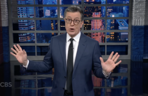 Stephen Colbert reagisce al piano di Trump di prendere di mira la stampa alla cena dei corrispondenti della Casa Bianca