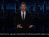 Jimmy Kimmel reagisce alla richiesta di Melania Trump di licenziarlo