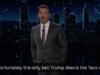 Jimmy Kimmel reagisce al re Carlo che regala a Trump una campana d’oro