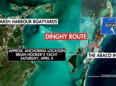 Il percorso in gommone seguito da una donna americana scomparsa e dal marito incarcerato, ricreato mentre emergono i dettagli della scomparsa