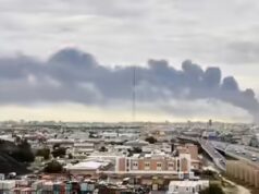 Aeroporto del Kuwait colpito da un attacco di droni iraniani; serbatoi di carburante in fiamme