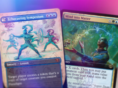 Sono entusiasta di mostrare i segreti della carta Paradigma Blu di Strixhaven in queste anteprime esclusive