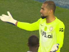 Sanchez effettua una parata brillante su Mitoma