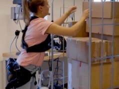Gli esoscheletri industriali aiutano i lavoratori a fare di più con meno sforzo