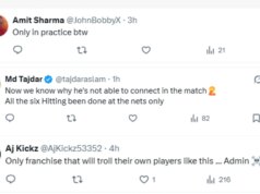 Rs 21 Crore Star distrugge i Sixes nelle reti, viene brutalmente trollato per scarsa forma nell’IPL 2026