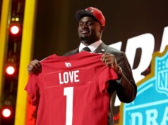 I Cardinals scelgono il working again Notre Dame Jeremiyah Love con la scelta n. 3 nel Draft NFL 2026