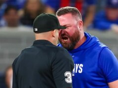 Il supervisor dei Blue Jays John Schneider è stato espulso dopo un’ardente discussione faccia a faccia con l’arbitro in sconfitta contro i Dodgers