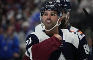 Avalanche cube che Nazem Kadri salterà alcune partite