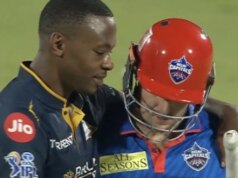 David Miller consolato dalla stella dell’opposizione dopo la straordinaria sconfitta per 1 run di Delhi Capitals contro i Gujarat Titans