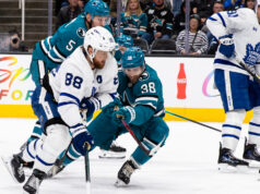 I Maple Leafs eliminati dalla contesa dei playoff con la sconfitta contro gli Sharks