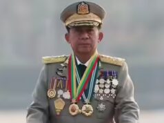 Il capo dell’esercito del Myanmar, Min Aung Hlaing, eletto presidente