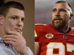 Rob Gronkowski rivela i dettagli chiave sull’atmosfera del matrimonio di Travis Kelce e Taylor Swift