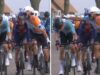 Momento straordinario: il ciclista Dà un pugno all’avversario e viene squalificato