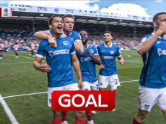 Il Leicester si è avvicinato alla L1 dopo la sconfitta in casa del Pompey