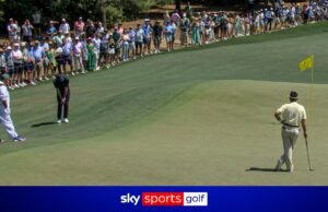 Rose dà il through al spherical finale con un brillante chip-in birdie