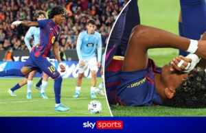 Yamal potrebbe saltare la Coppa del Mondo?! Momento in cui l’adolescente si infortuna… mentre tira un rigore!