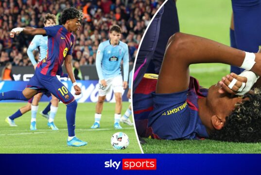 Yamal potrebbe saltare la Coppa del Mondo?! Momento in cui l’adolescente si infortuna… mentre tira un rigore!