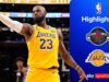 LeBron fa PIÙ storia mentre i Lakers superano i Rockets