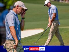 ‘Oh no Rory…oh no!’ | McIlroy fa un raddoppio sciatto dopo aver tirato il tee shot e tre putt!