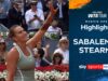 Sabalenka inizia la difesa del titolo con la vittoria