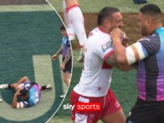 Sam Lisone ed Elliot Minchella SCONTRO dopo il controverso contrasto nel derby di Hull