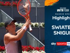 Swiatek supera Snigur