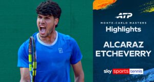 L’Alcaraz rimbalza e batte l’Etcheverry a Monte-Carlo
