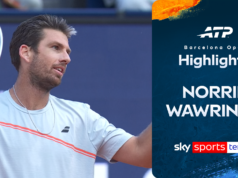 Norrie sconfigge Wawrinka in una battaglia di due ore e mezza