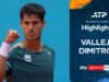 Il qualificato Vallejo sconfigge Dimitrov al debutto al Masters 1000