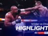 In evidenza: Wilder e Chisora si affrontano per 12 spherical WILD!
